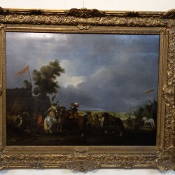 Antiek schilderij Palamedes Palamedesz
