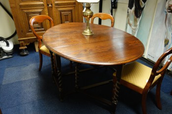 Engelse gateleg tafel - DSC04342.JPG