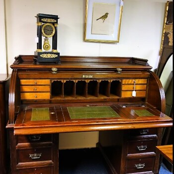 Antiek Engels cilinderbureau, Engels cilinderbureau