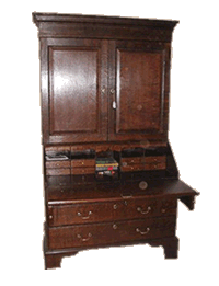 bureau/boekenkast, MR2433