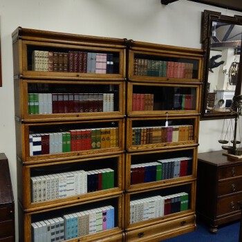 2 Engelse "Globe Wernicke" boekenkasten, MR3832