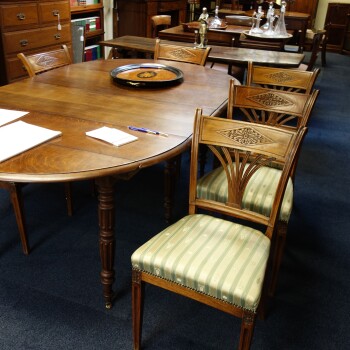 set van 6 Hollandse "Korenaar"stoelen , MR3901 1