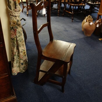 Engels bibliotheek trapstoeltje, MR3925 4a