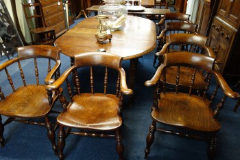 set van 4 Engelse Captains stoelen - MR3963.JPG
