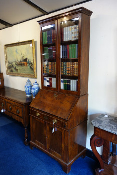 Engelse bureau-/ boekenkast - MR4111-1a.JPG