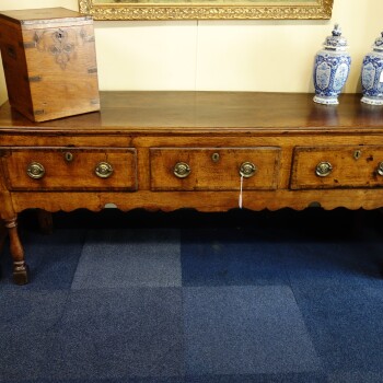 Engelse wandtafel, Antieke Engelse wandtafel uit 1780