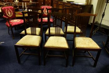 set van 6 Engelse stoelen, MR2082