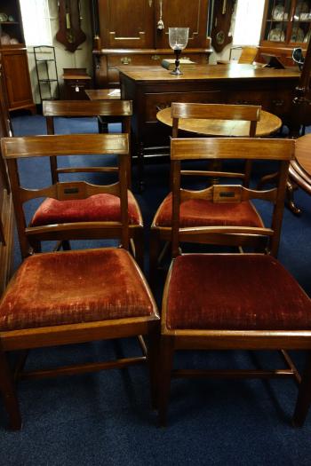 set van 4 Engelse stoelen, MR3478