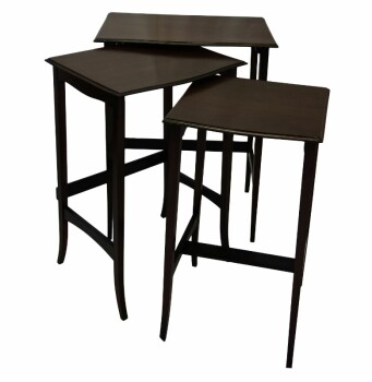 Engels nest van 3 antieke bijzet tafels  - nest-antieke-bijzet-tafeltjes.JPG